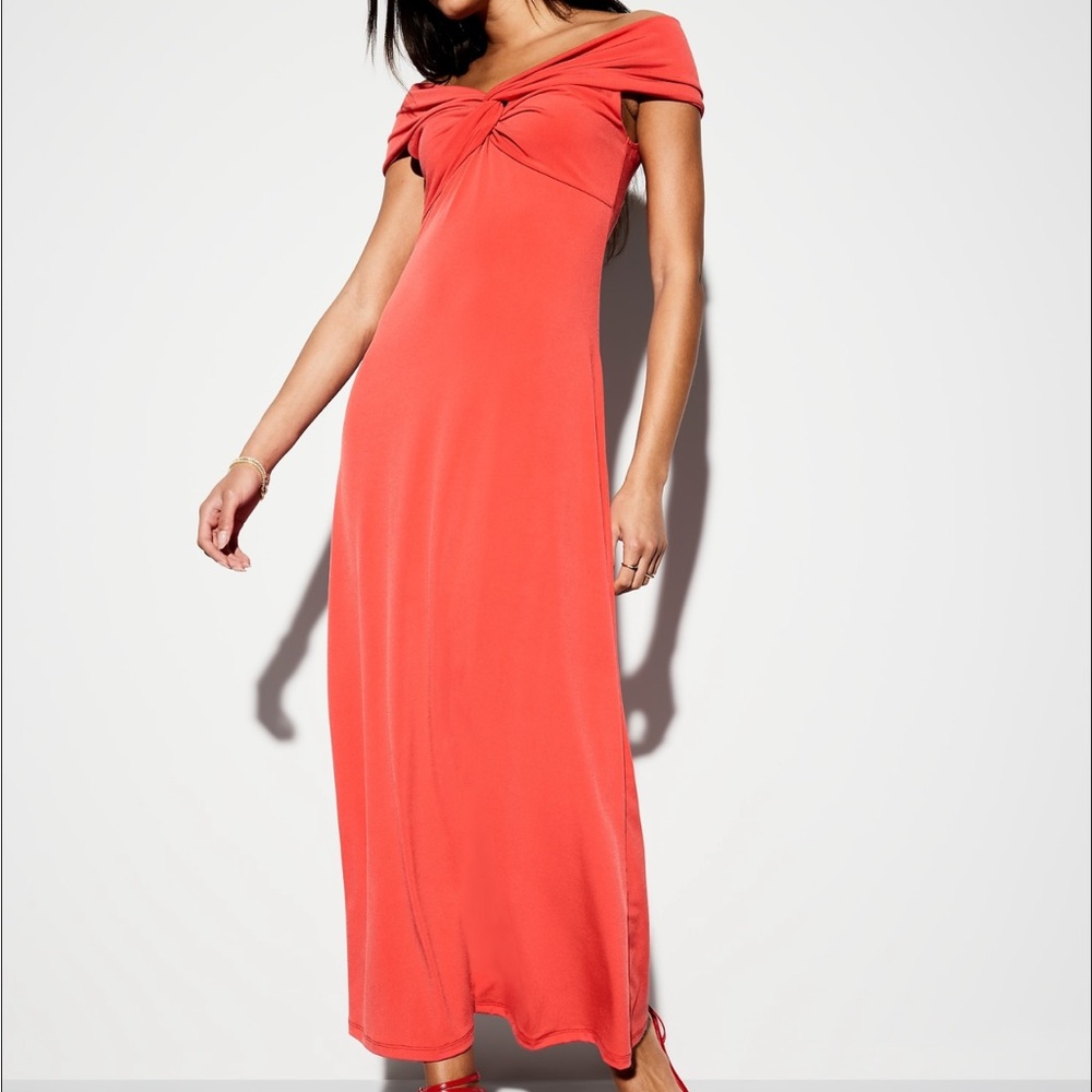 Old Navy The Occasion  Red Maxi Dress